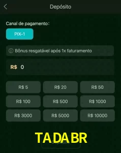 deposits TADABR